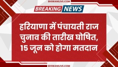 Date of Panchayat Raj elections announced in Haryana, voting will be held on June 15