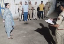 Jhajjar Police Commissioner did a surprise inspection of the police station and outpost, gave strict instructions