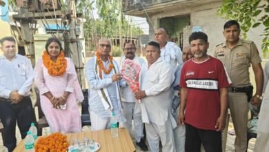 Preparations for Maharishi Kashyap Jayanti in full swing in Yamunanagar, MLA Ramkumar Kashyap visited the villages