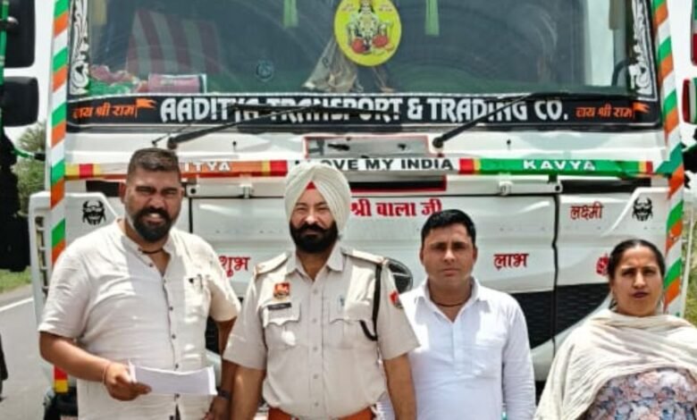 Strict action against illegal mining, 2 vehicles seized, fine of Rs 6.71 lakh